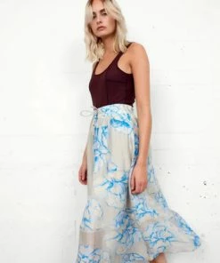 Second Female Berit Silver Lining Skirt
