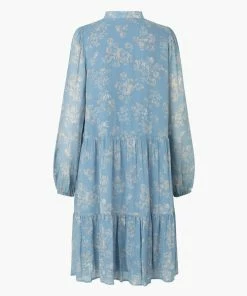 Second Female Ashley Blue Aster Dress