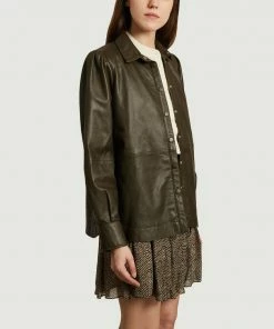 Second Female Leather Shirt