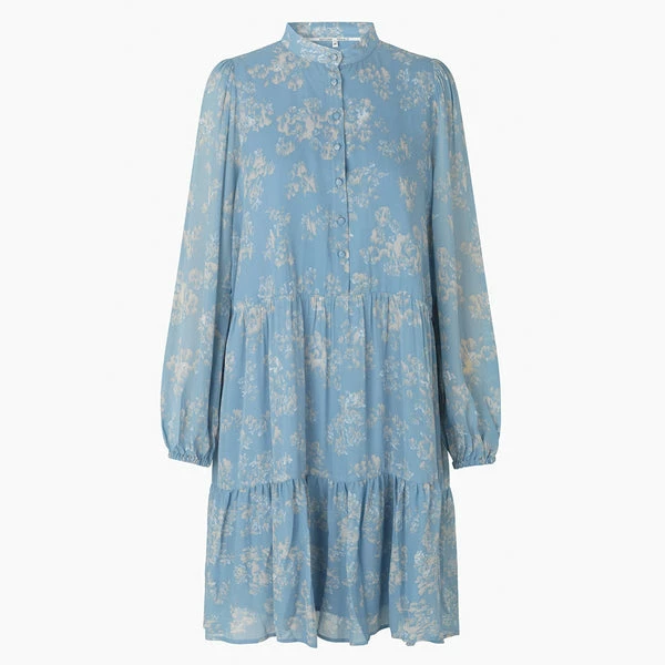 Second Female Ashley Blue Aster Dress