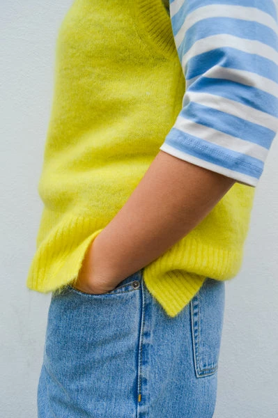 Second Female Brook Limelight Boxy Vest