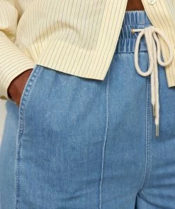 Second Female Light Blue Denim Ingrid Trousers