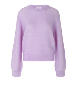 Second Female Brook Knit Drop Shoulder Orchid Bloom