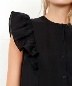 Second Female Kimma Top Black