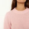 Second Female Brooky Silver Pink Puff O-neck Knit