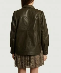 Second Female Leather Shirt