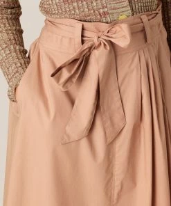 Second Female Praline Phoebe Wrap Skirt