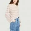 Second Female Yolan Striped Knit Sweater