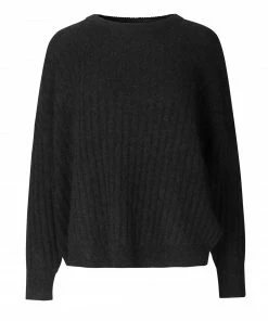 Second Female Open Back O Neck Brooky Knit