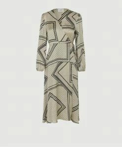 Second Female Ecru Abbey Stone Isa Long Dress