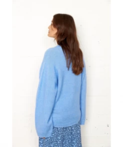 Second Female Brook Knit Cornflower Blue