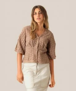 Second Female Milly Broderie Blouse