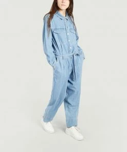 Second Female Ingrid Denim Jumpsuit