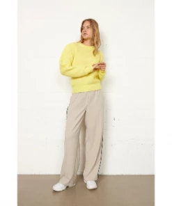 Second Female Brooky Knit Puff O’Neck Lemon