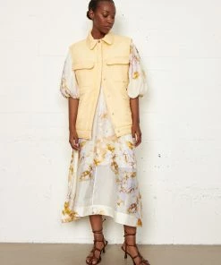 Second Female Calluna Padded Waistcoat