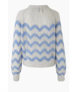 Second Female Juliette Knit Cardigan Brunnera Blue