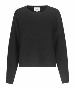 Second Female Brook Knit O Neck Black