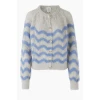Second Female Juliette Knit Cardigan Brunnera Blue