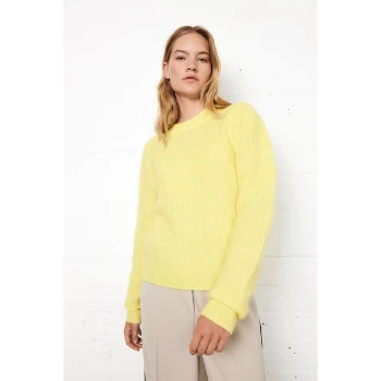 Second Female Brooky Knit Puff O’Neck Lemon