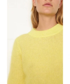 Second Female Brooky Knit Puff O’Neck Lemon