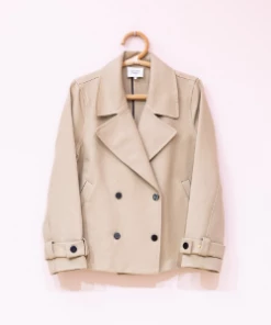 Second Female Short Raw Gabardine Jacket
